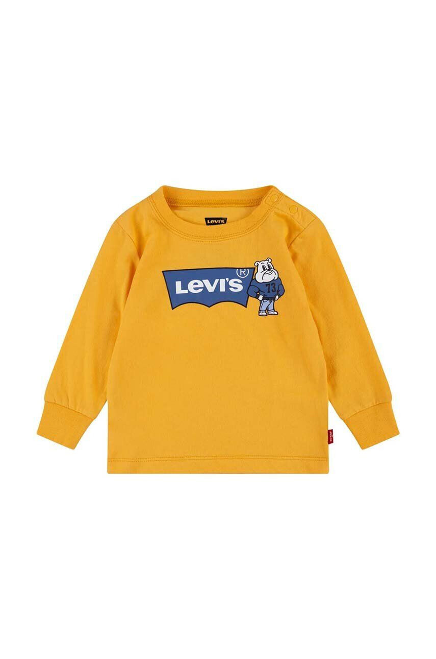 Levi's Βαμβακερή μπλούζα μωρού - Pepit.gr