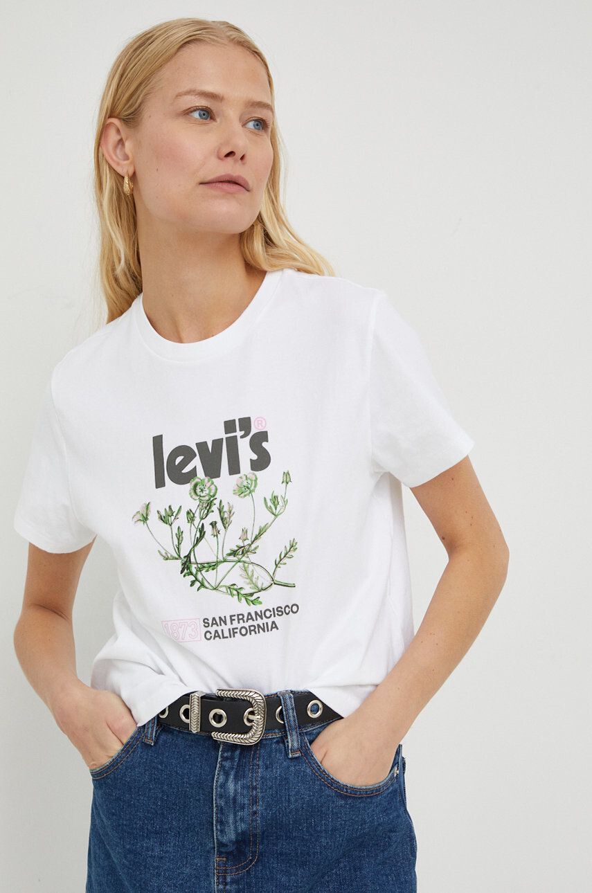 Levi's Βαμβακερό μπλουζάκι - Pepit.gr