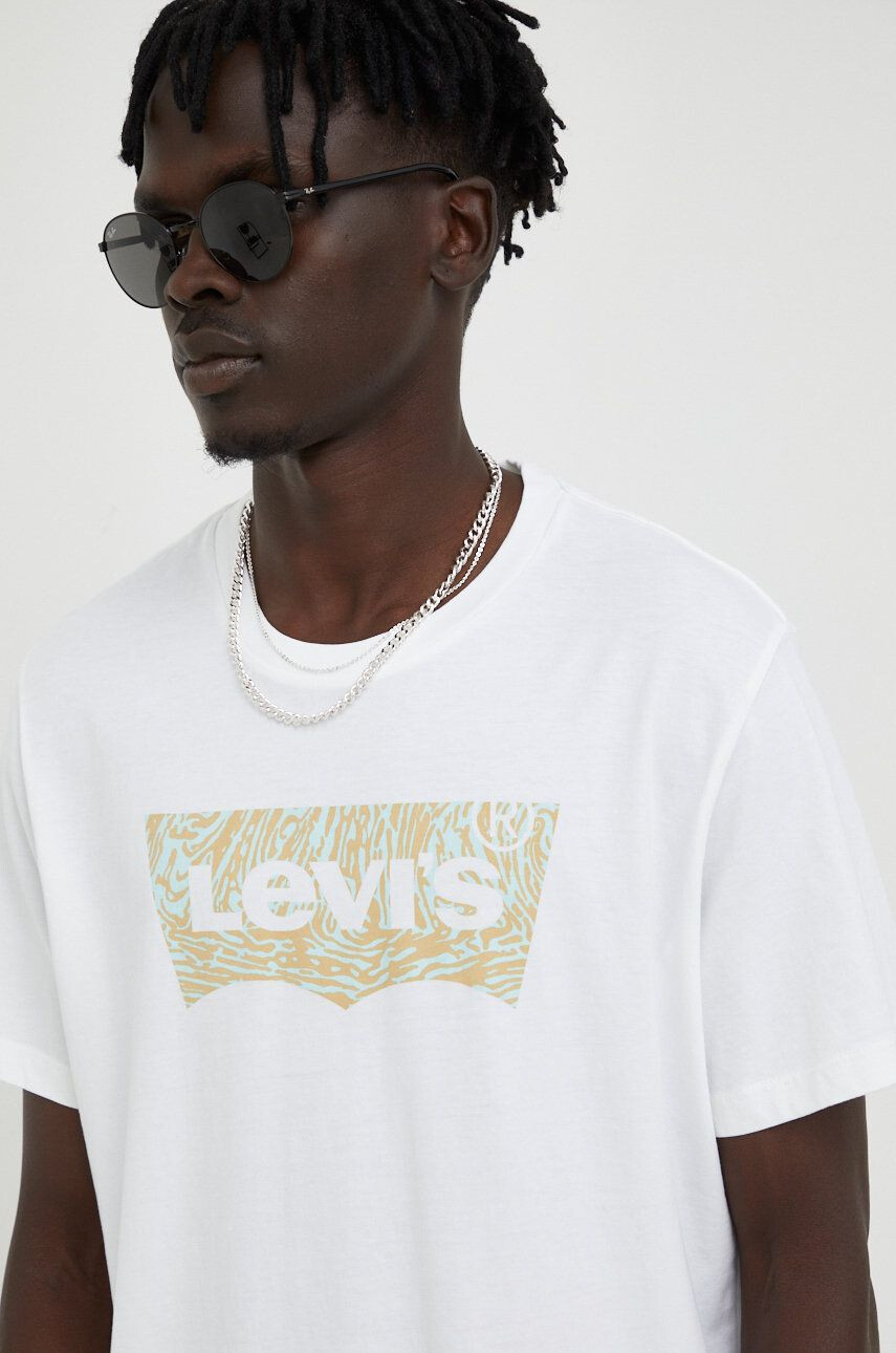 Levi's Βαμβακερό μπλουζάκι - Pepit.gr