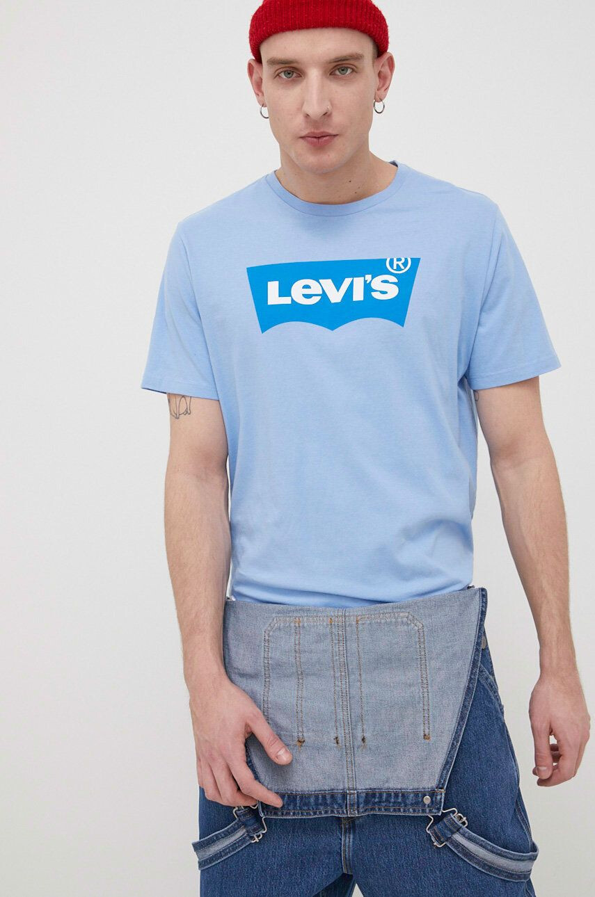 Levi's Βαμβακερό μπλουζάκι - Pepit.gr