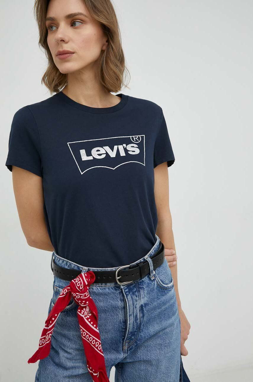 Levi's Βαμβακερό μπλουζάκι - Pepit.gr