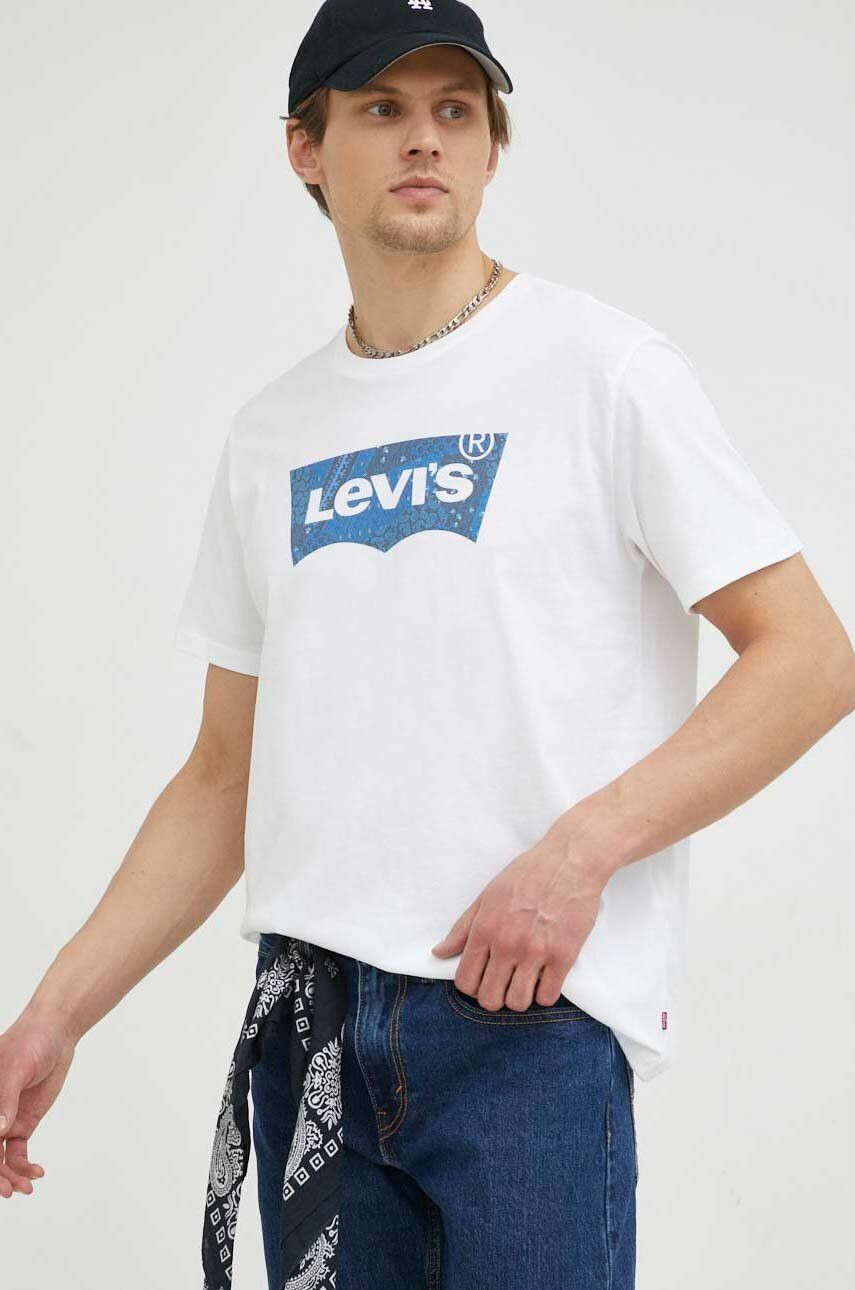 Levi's Βαμβακερό μπλουζάκι - Pepit.gr