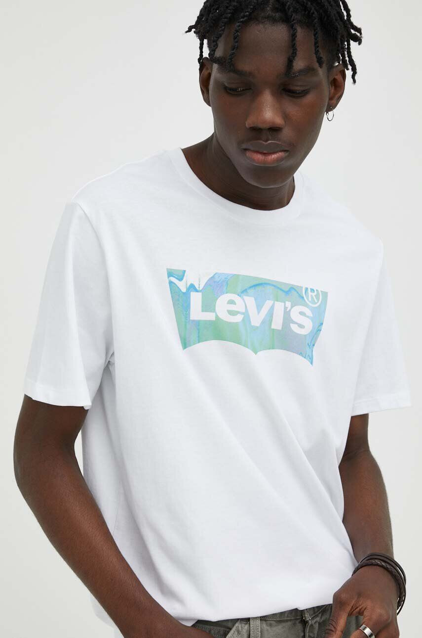 Levi's Βαμβακερό μπλουζάκι - Pepit.gr