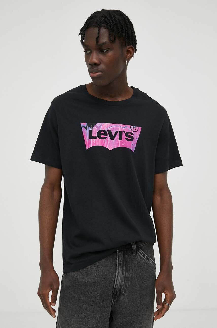 Levi's Βαμβακερό μπλουζάκι - Pepit.gr