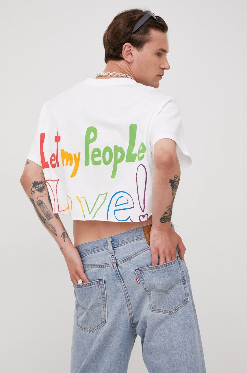 Levi's Βαμβακερό μπλουζάκι Pride - Pepit.gr