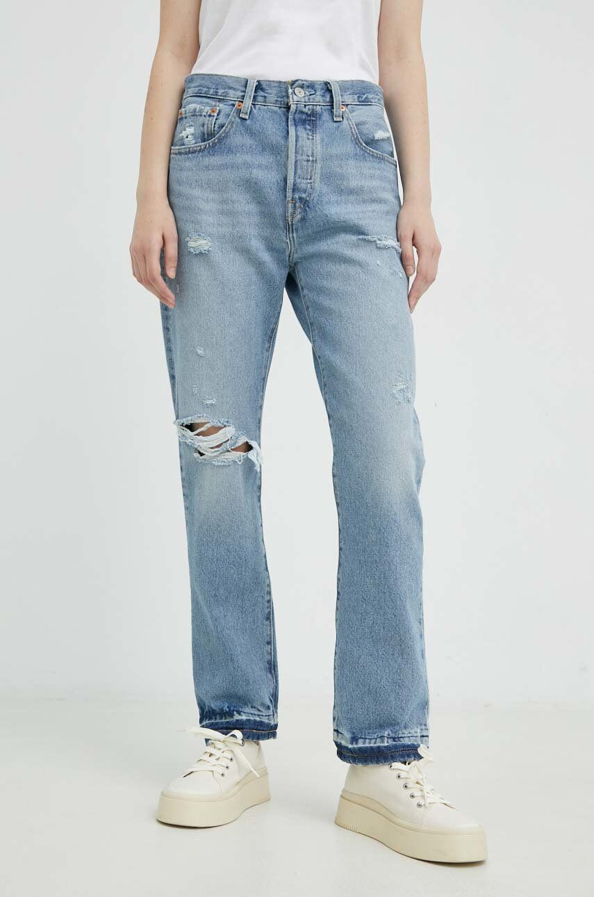 Levi's Τζιν παντελονι 501 Crop - Pepit.gr