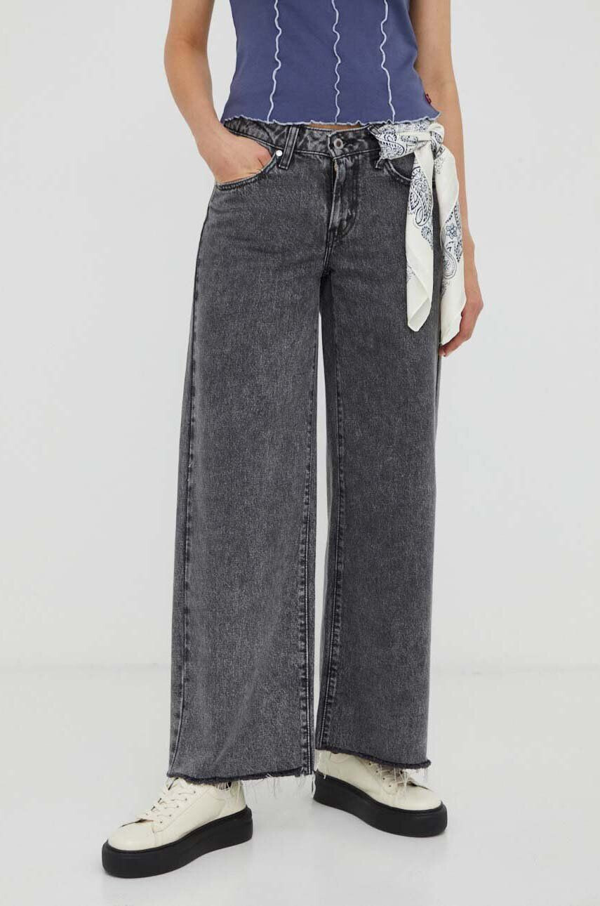 Levi's Τζιν παντελονι SILVERTAB LOW BAGGY CROP - Pepit.gr