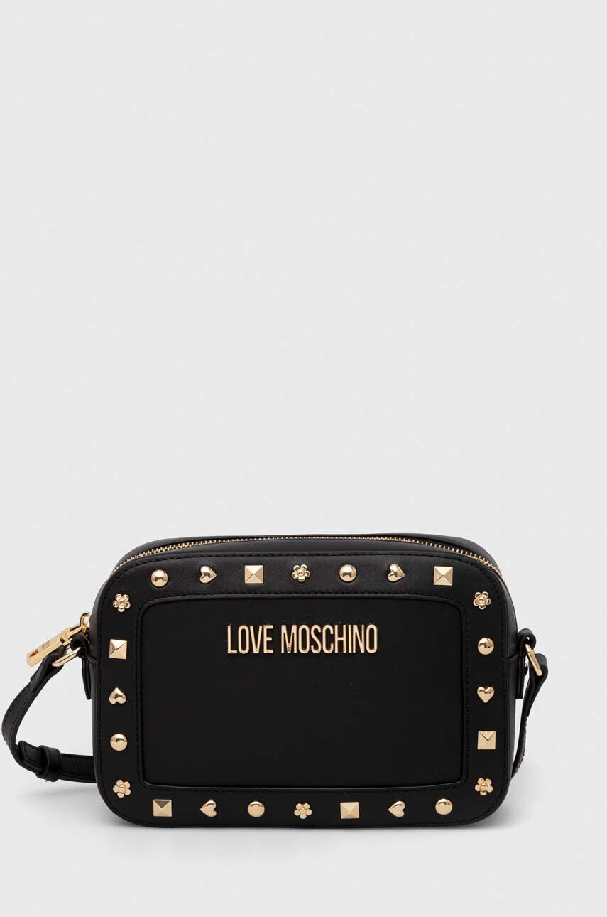 Love Moschino Δερμάτινη τσάντα - Pepit.gr