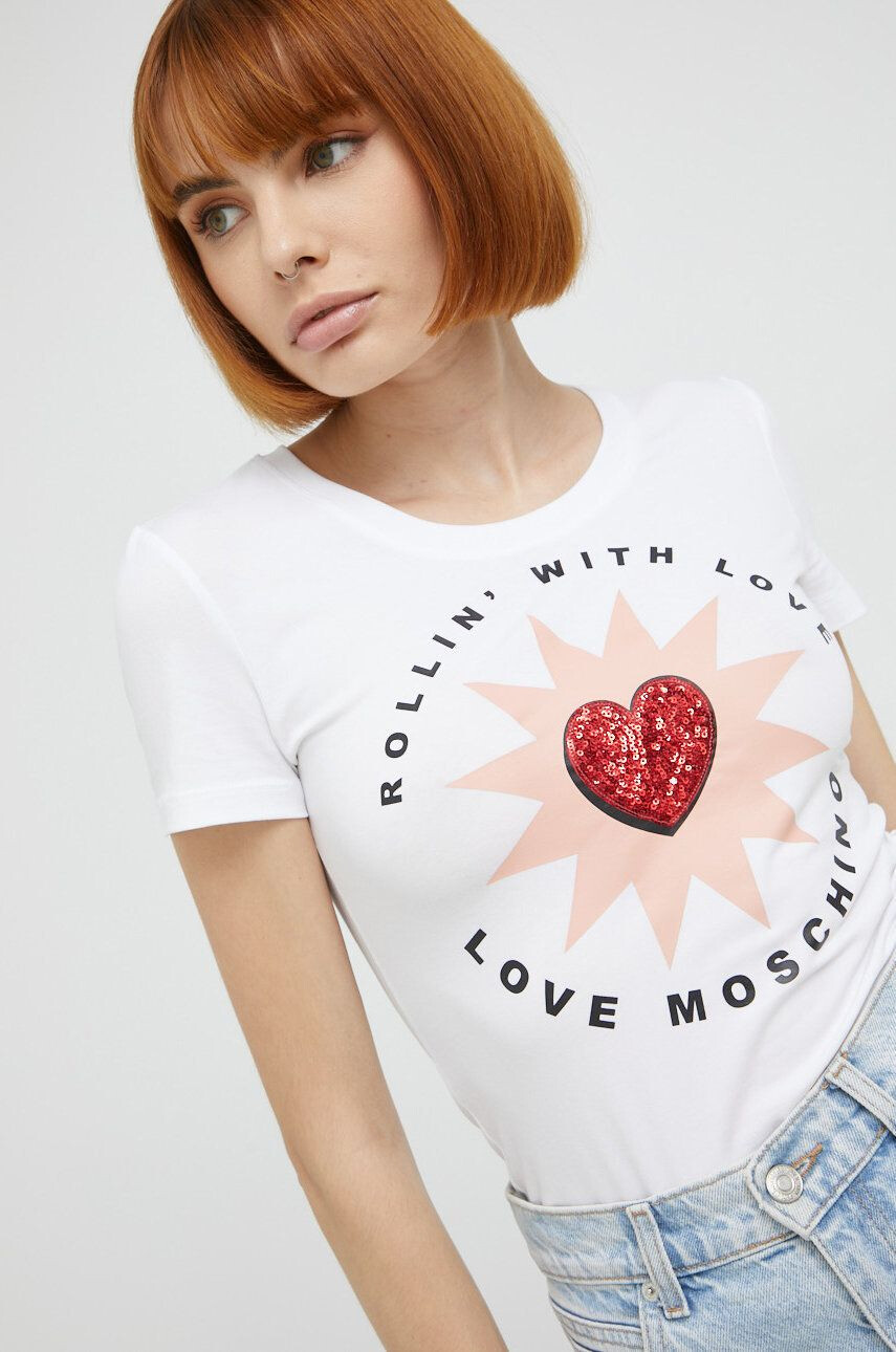 Love Moschino Μπλουζάκι - Pepit.gr