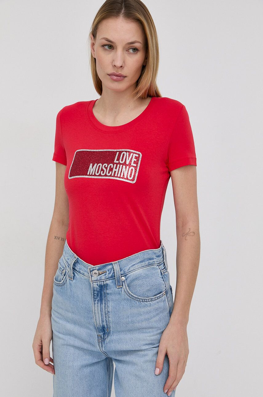 Love Moschino Μπλουζάκι - Pepit.gr