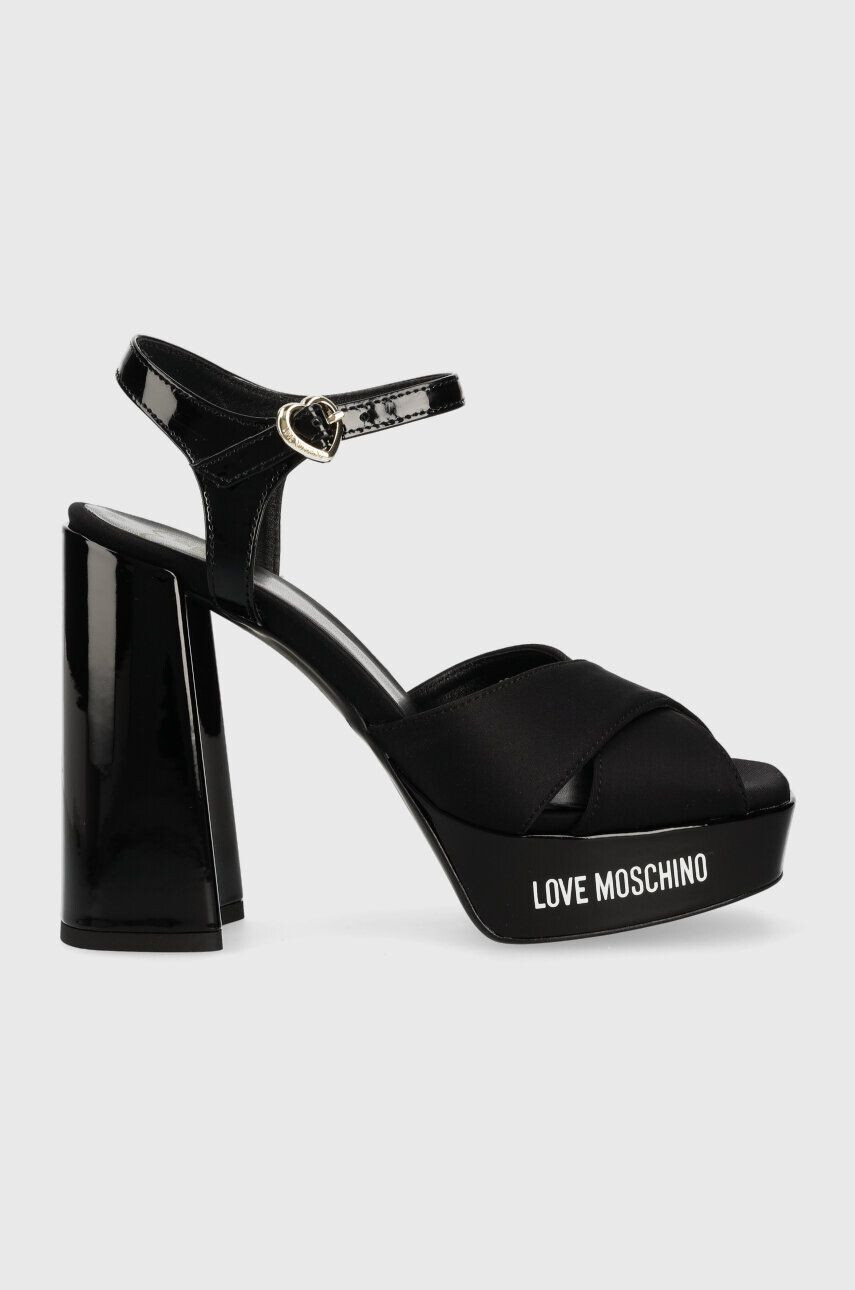 Love Moschino Σανδάλια San Lod Quadra 120 - Pepit.gr