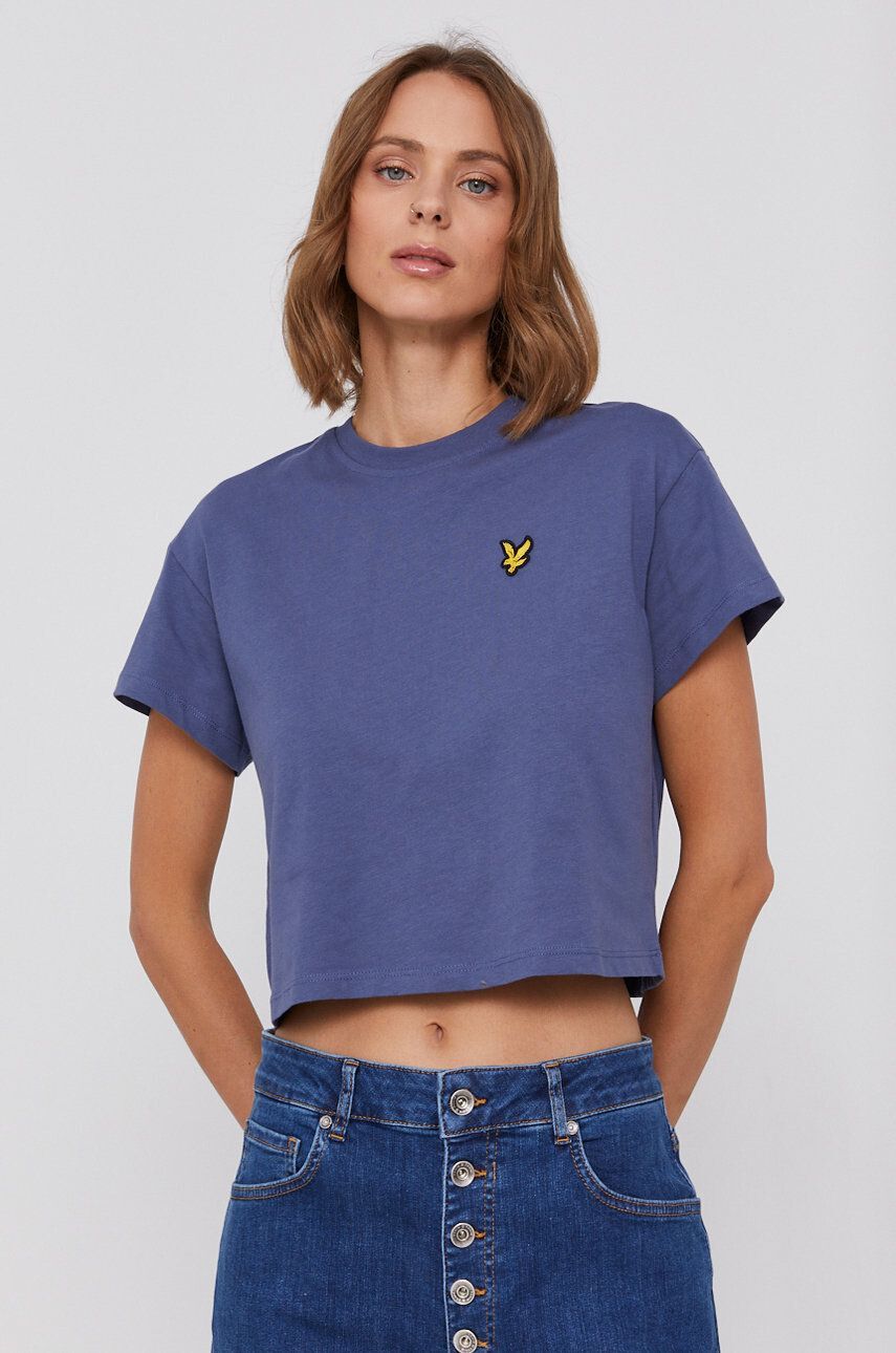 Lyle & Scott Βαμβακερό μπλουζάκι - Pepit.gr