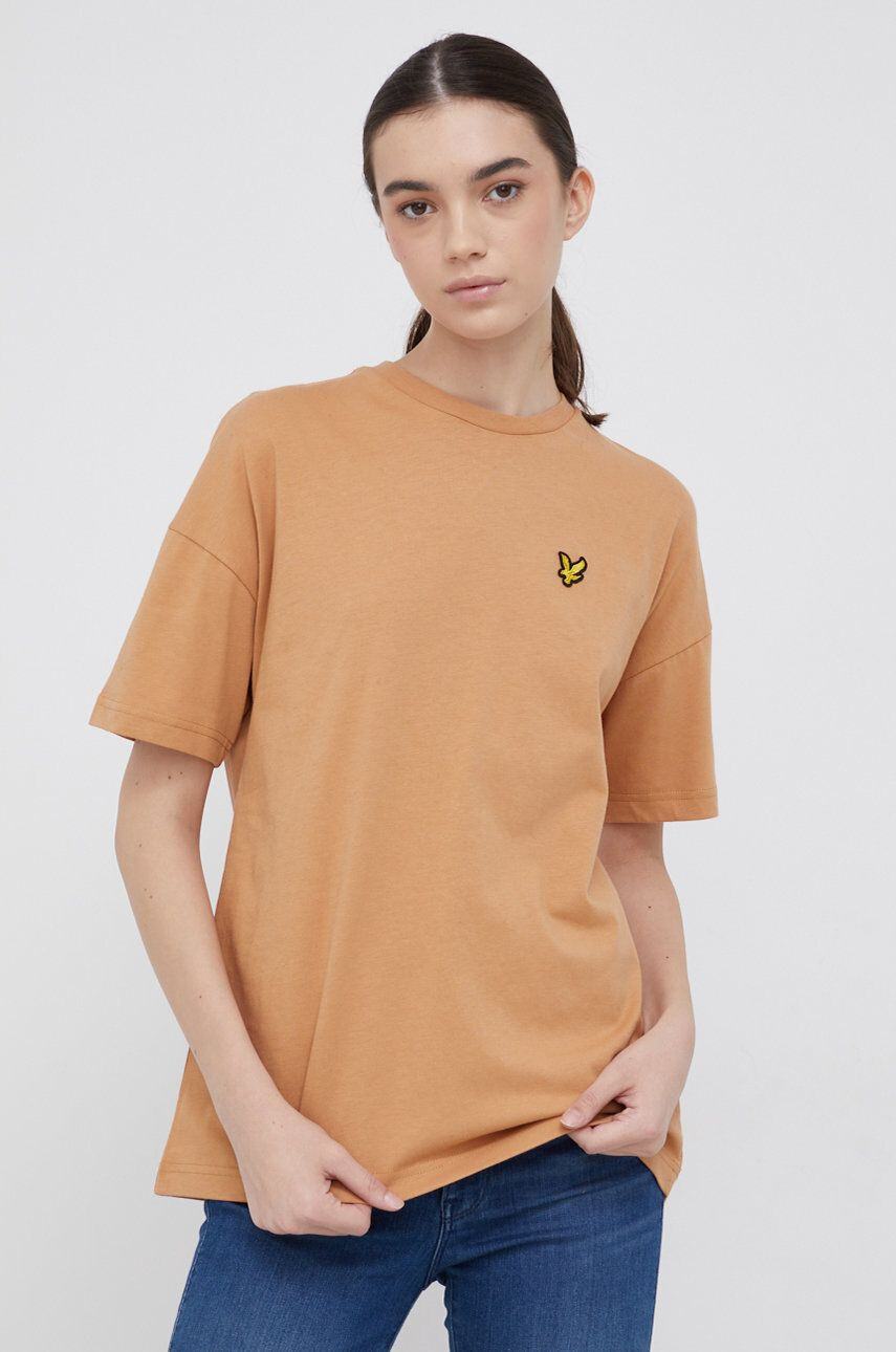 Lyle & Scott Βαμβακερό μπλουζάκι - Pepit.gr