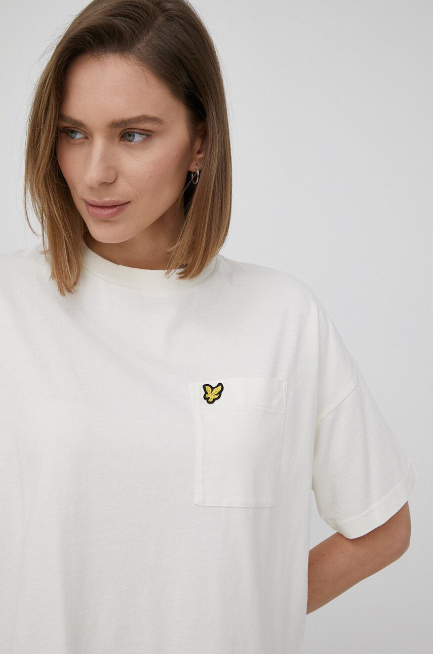 Lyle & Scott Βαμβακερό μπλουζάκι - Pepit.gr