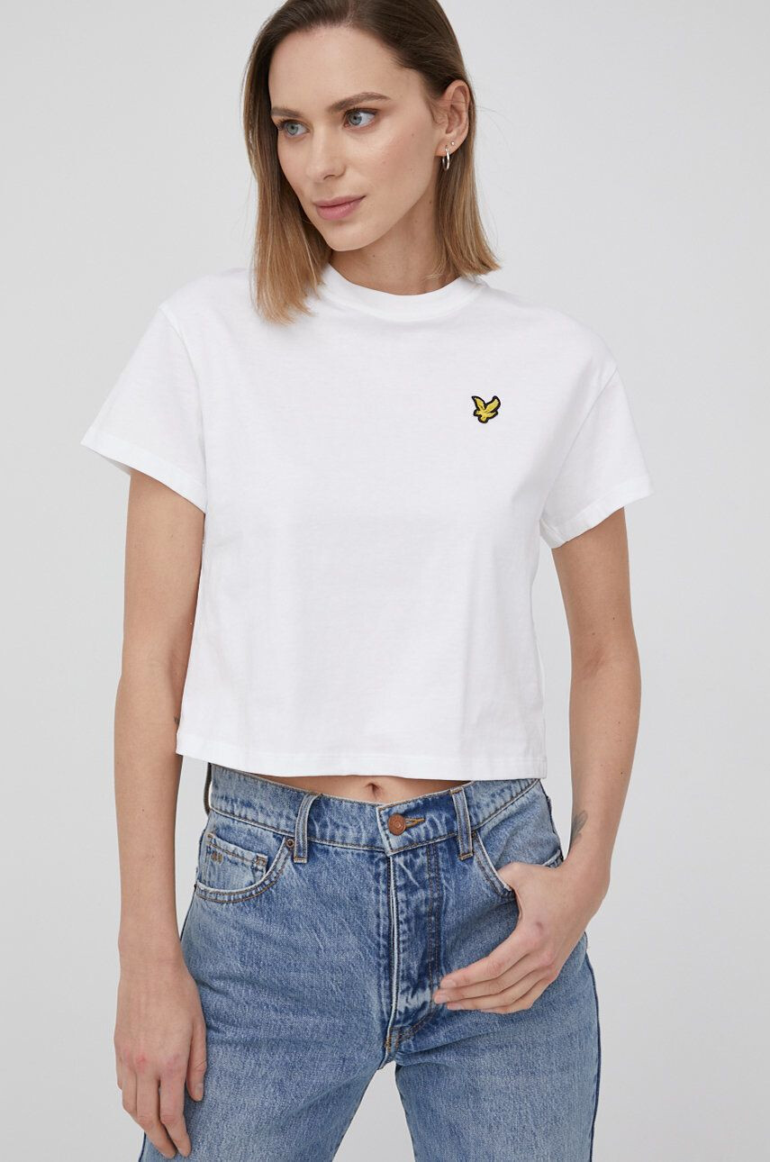 Lyle & Scott Βαμβακερό μπλουζάκι - Pepit.gr