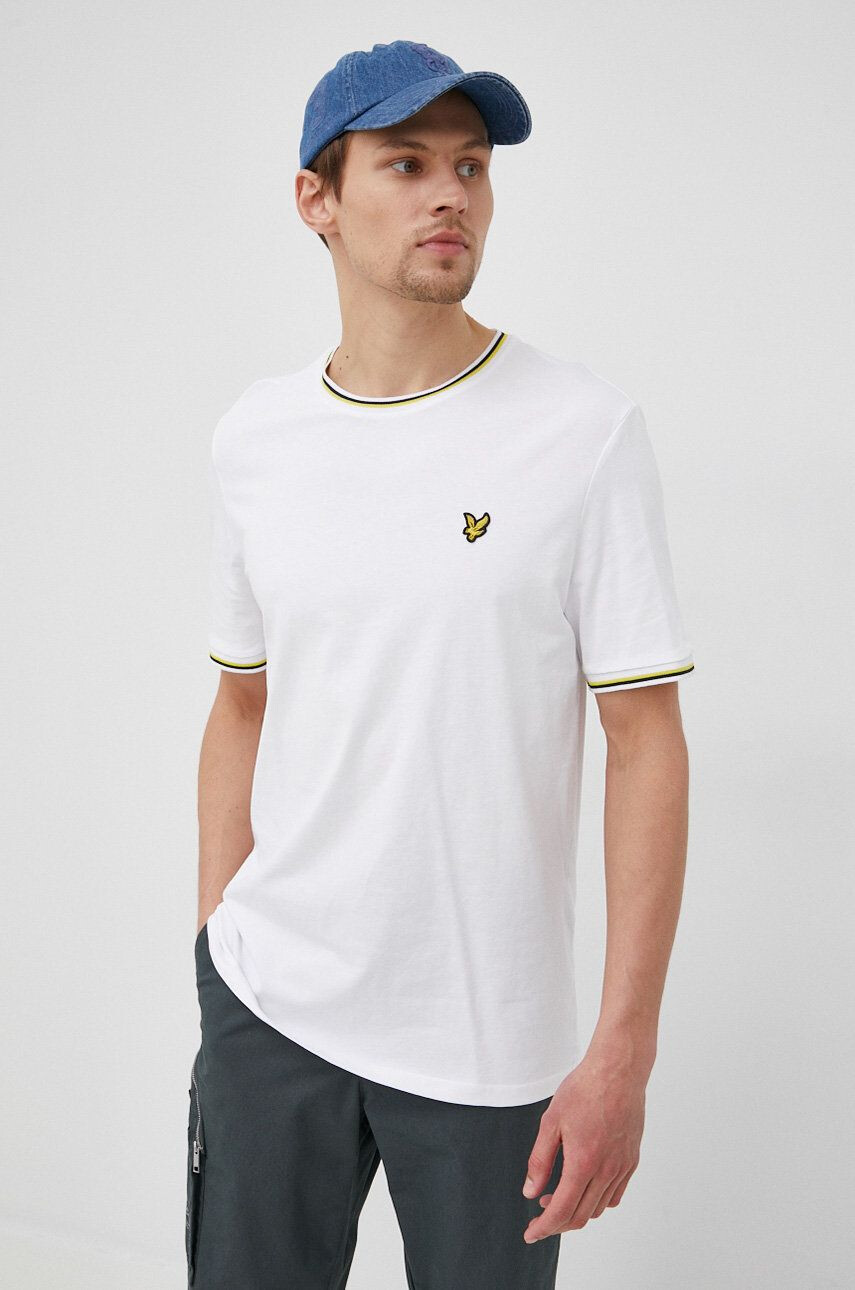 Lyle & Scott Βαμβακερό μπλουζάκι - Pepit.gr