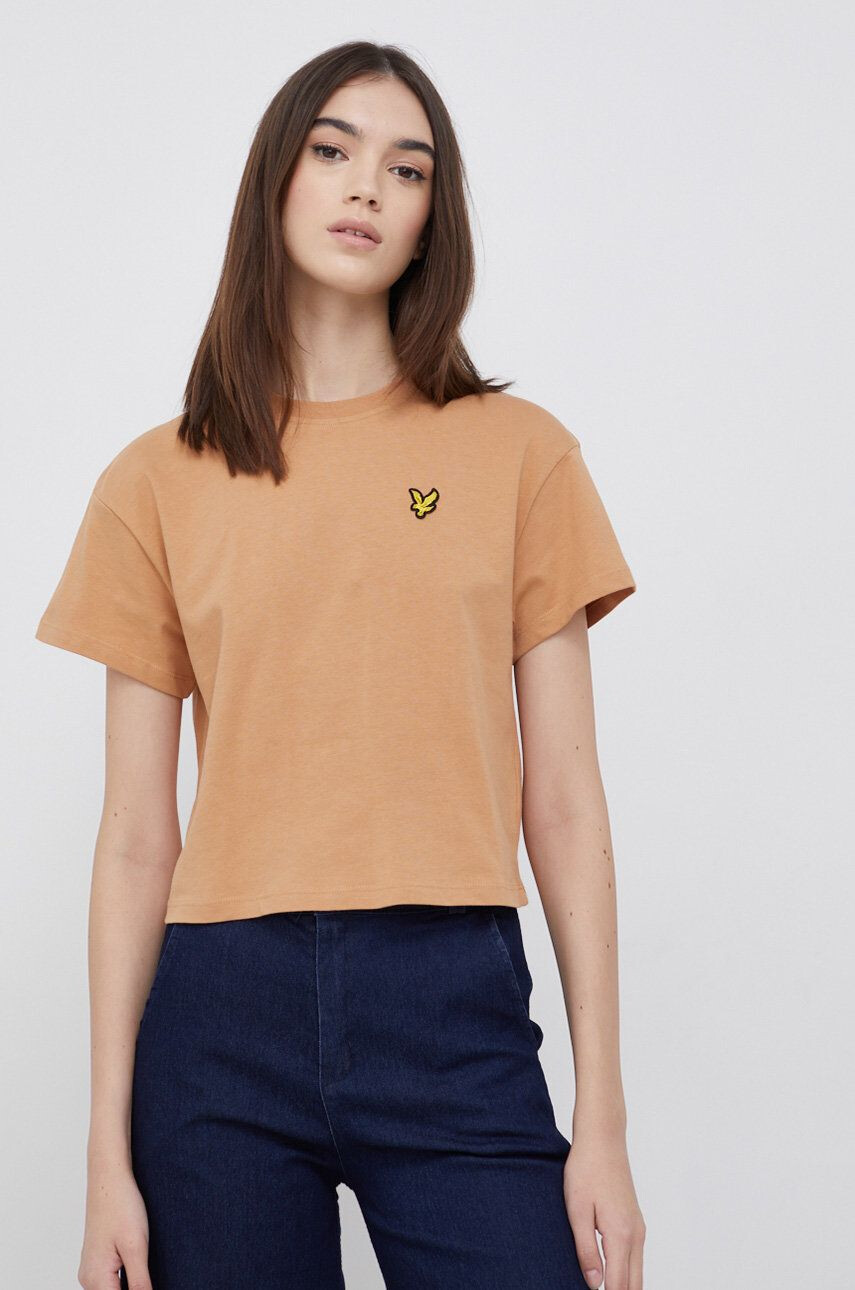 Lyle & Scott Βαμβακερό μπλουζάκι - Pepit.gr