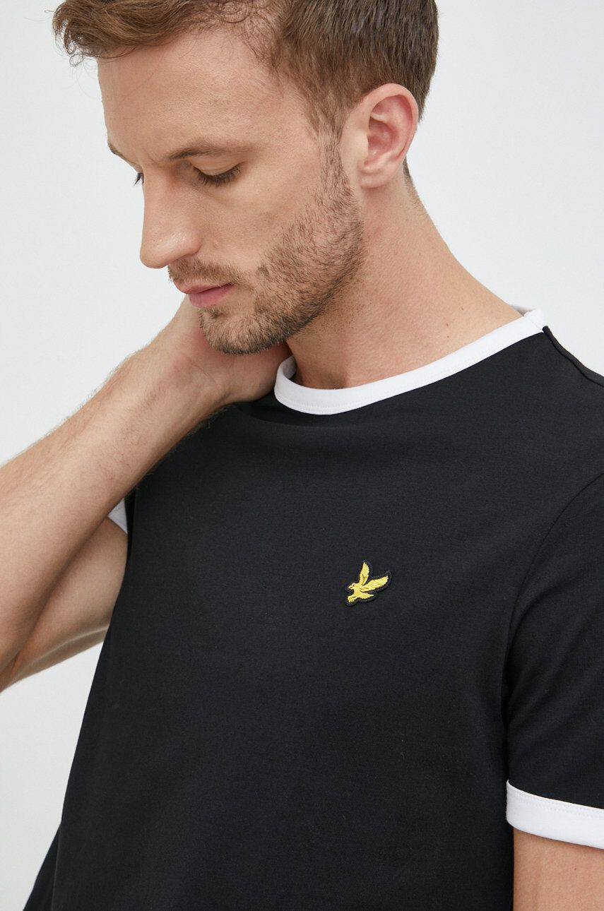 Lyle & Scott Βαμβακερό μπλουζάκι - Pepit.gr