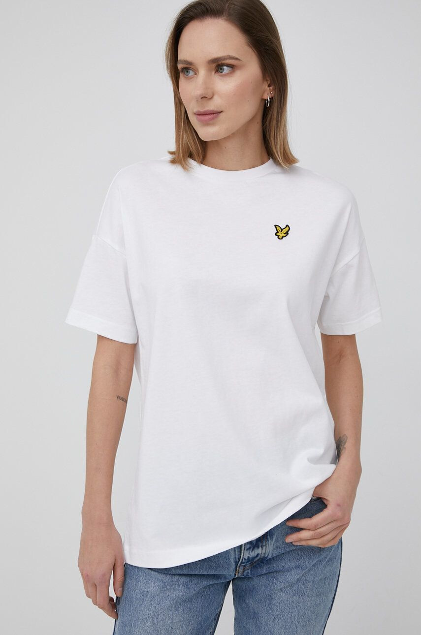 Lyle & Scott Βαμβακερό μπλουζάκι - Pepit.gr