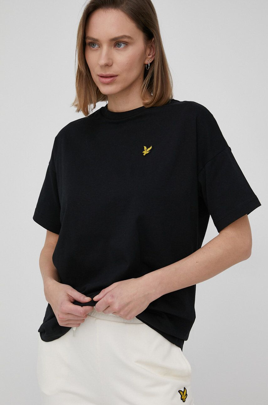 Lyle & Scott Βαμβακερό μπλουζάκι - Pepit.gr