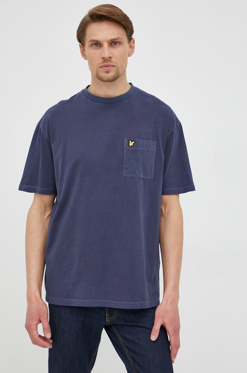 Lyle & Scott Βαμβακερό μπλουζάκι - Pepit.gr