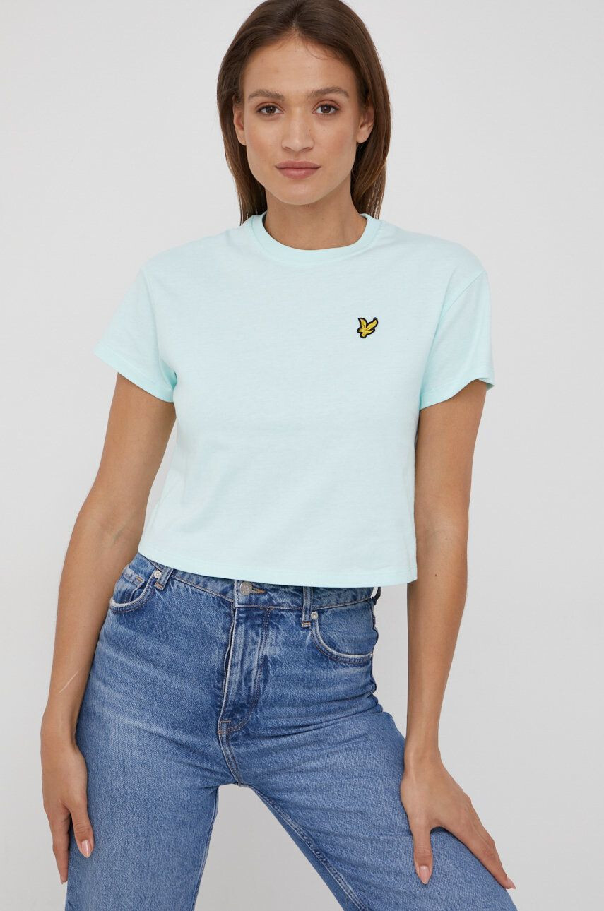 Lyle & Scott Βαμβακερό μπλουζάκι - Pepit.gr