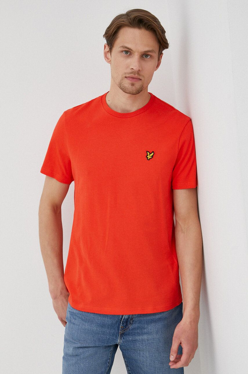 Lyle & Scott Βαμβακερό μπλουζάκι - Pepit.gr