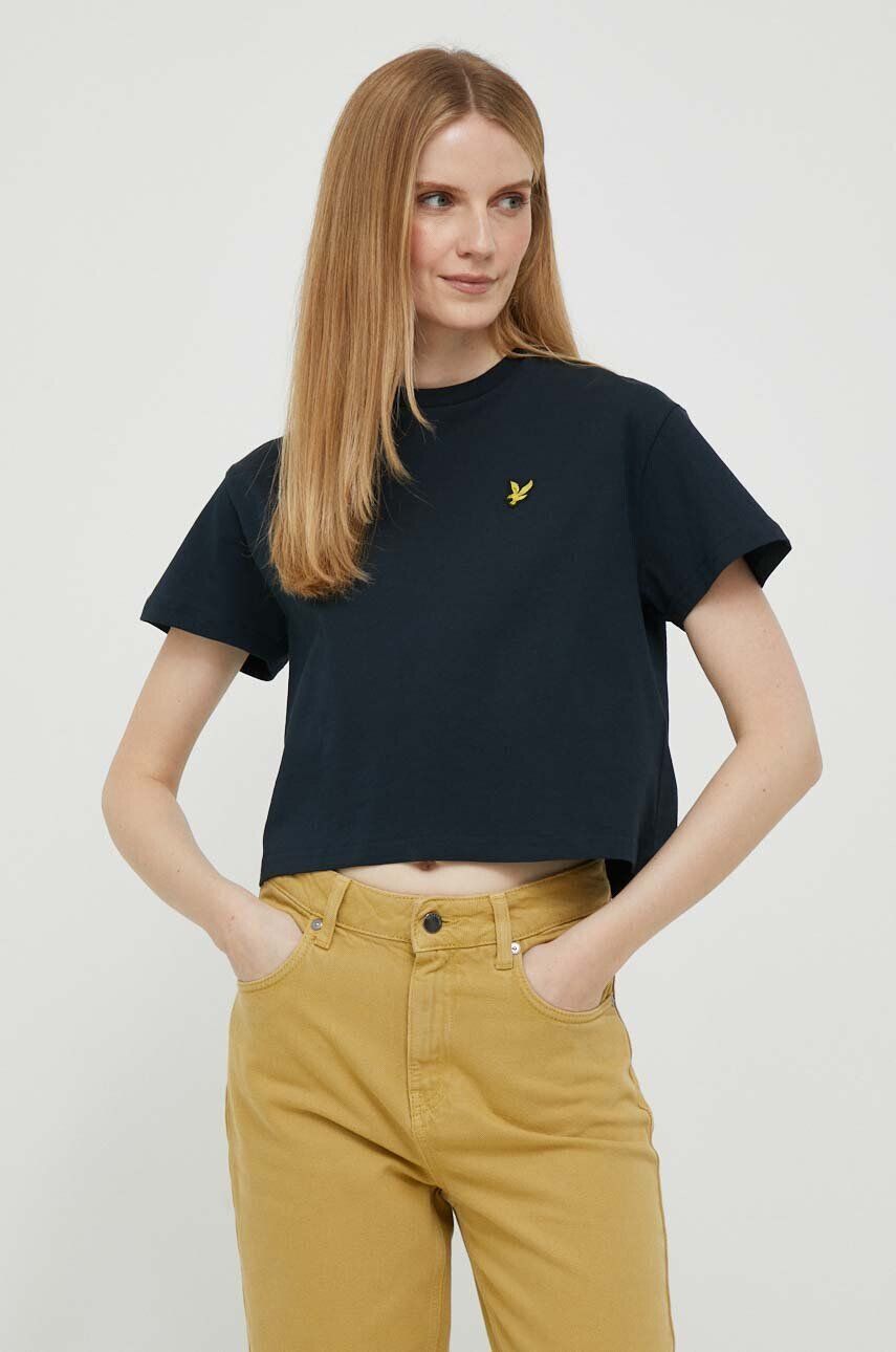 Lyle & Scott Βαμβακερό μπλουζάκι - Pepit.gr