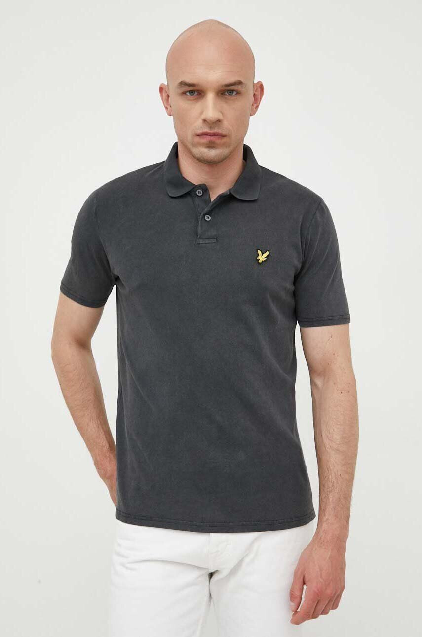 Lyle & Scott Βαμβακερό μπλουζάκι πόλο - Pepit.gr