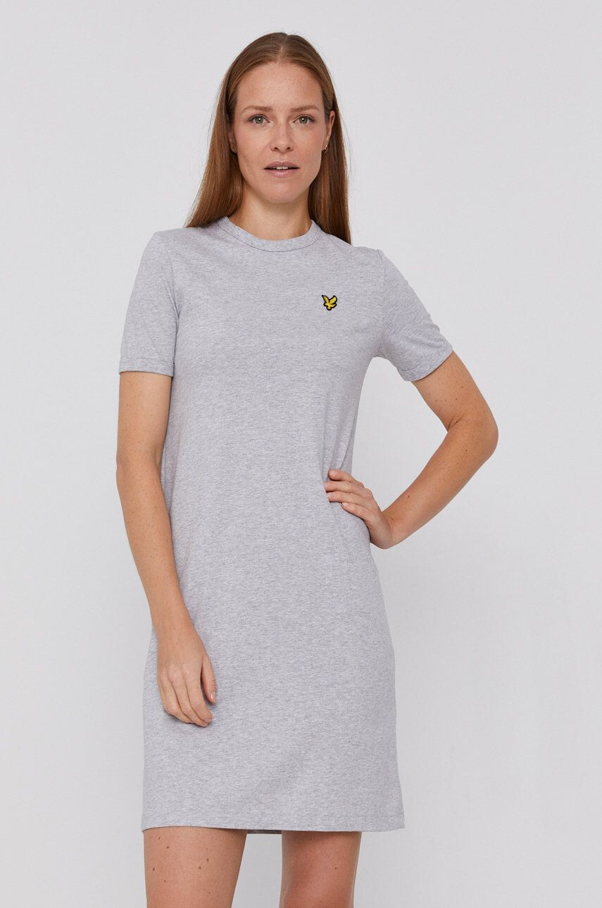 Lyle & Scott Βαμβακερό φόρεμα - Pepit.gr