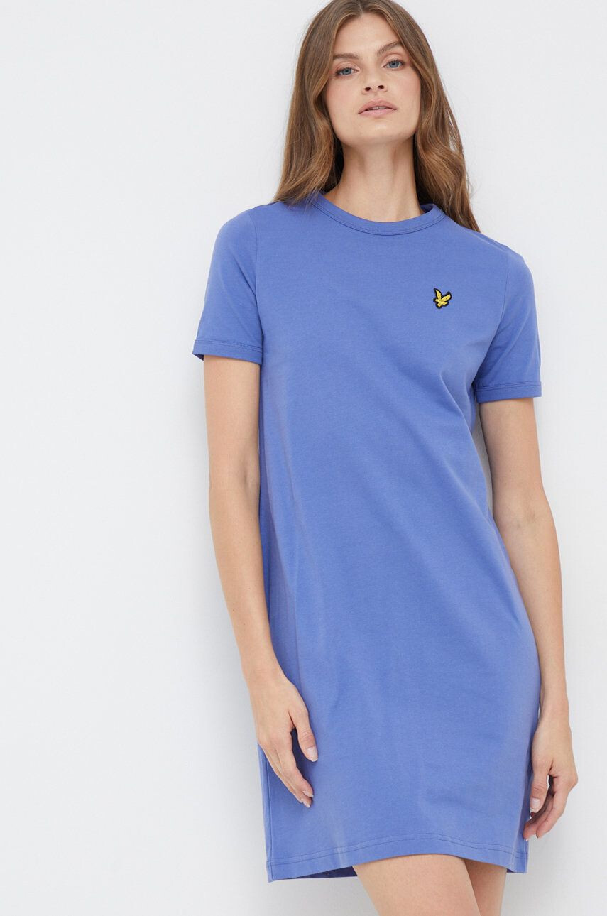 Lyle & Scott Βαμβακερό φόρεμα - Pepit.gr