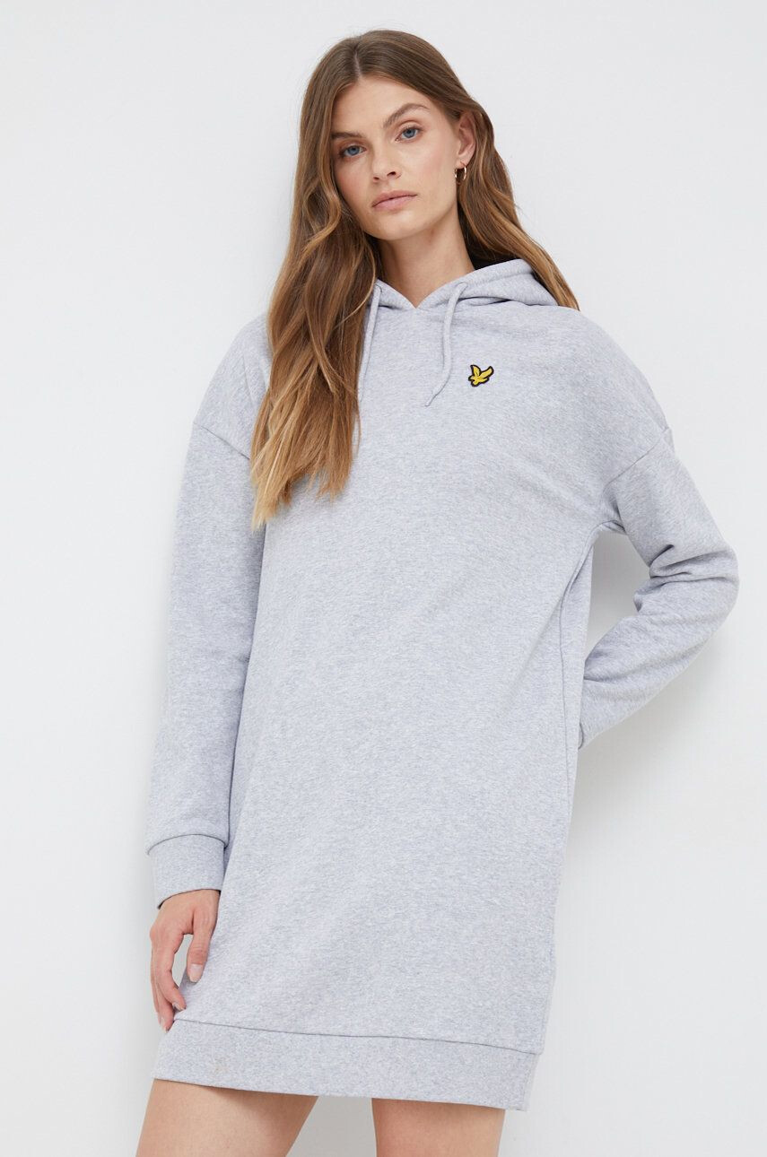 Lyle & Scott Βαμβακερό φόρεμα - Pepit.gr