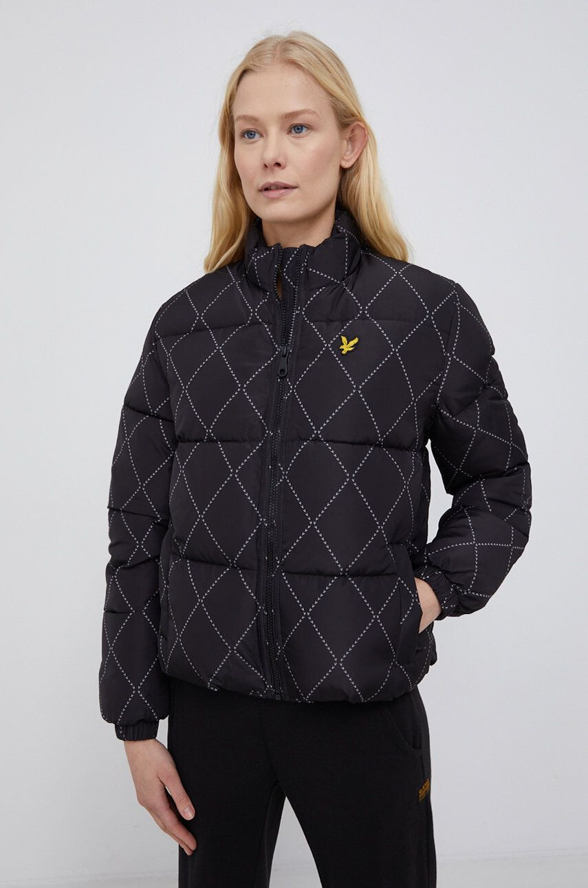 Lyle & Scott Μπουφάν χρώμα: μαύρο - Pepit.gr