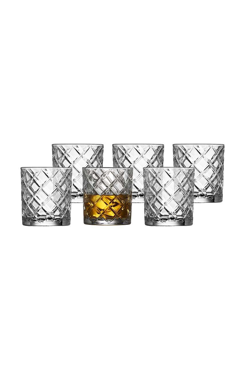 Lyngby Σετ ποτηριών ουίσκι Diamond 6-pack - Pepit.gr