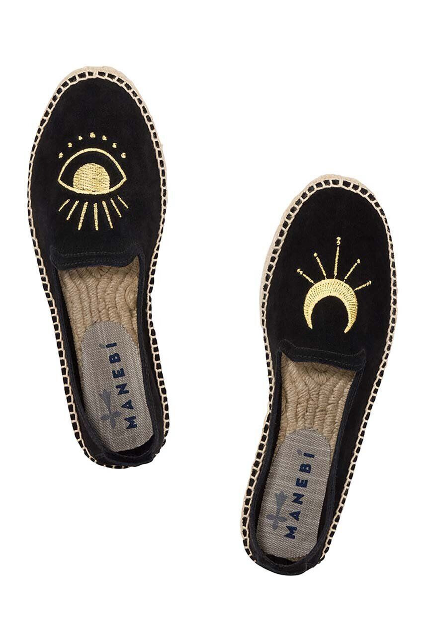 Manebi Εσπαντρίγιες σουέτ Double Sole Espadrilles - Pepit.gr