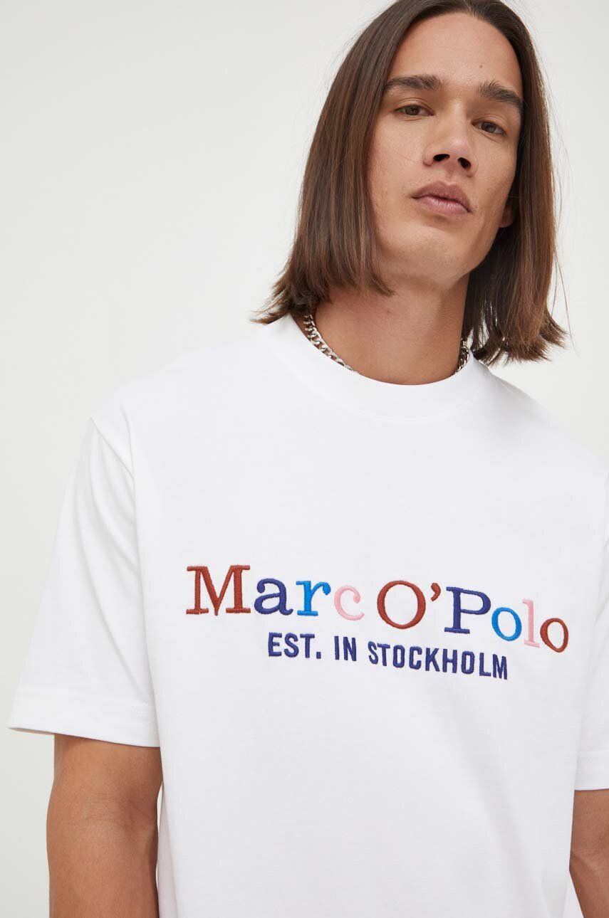 Marc O'Polo Βαμβακερό μπλουζάκι - Pepit.gr