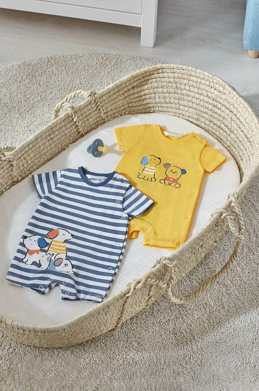 Mayoral Newborn Βρεφικά φορμάκια 2-pack - Pepit.gr