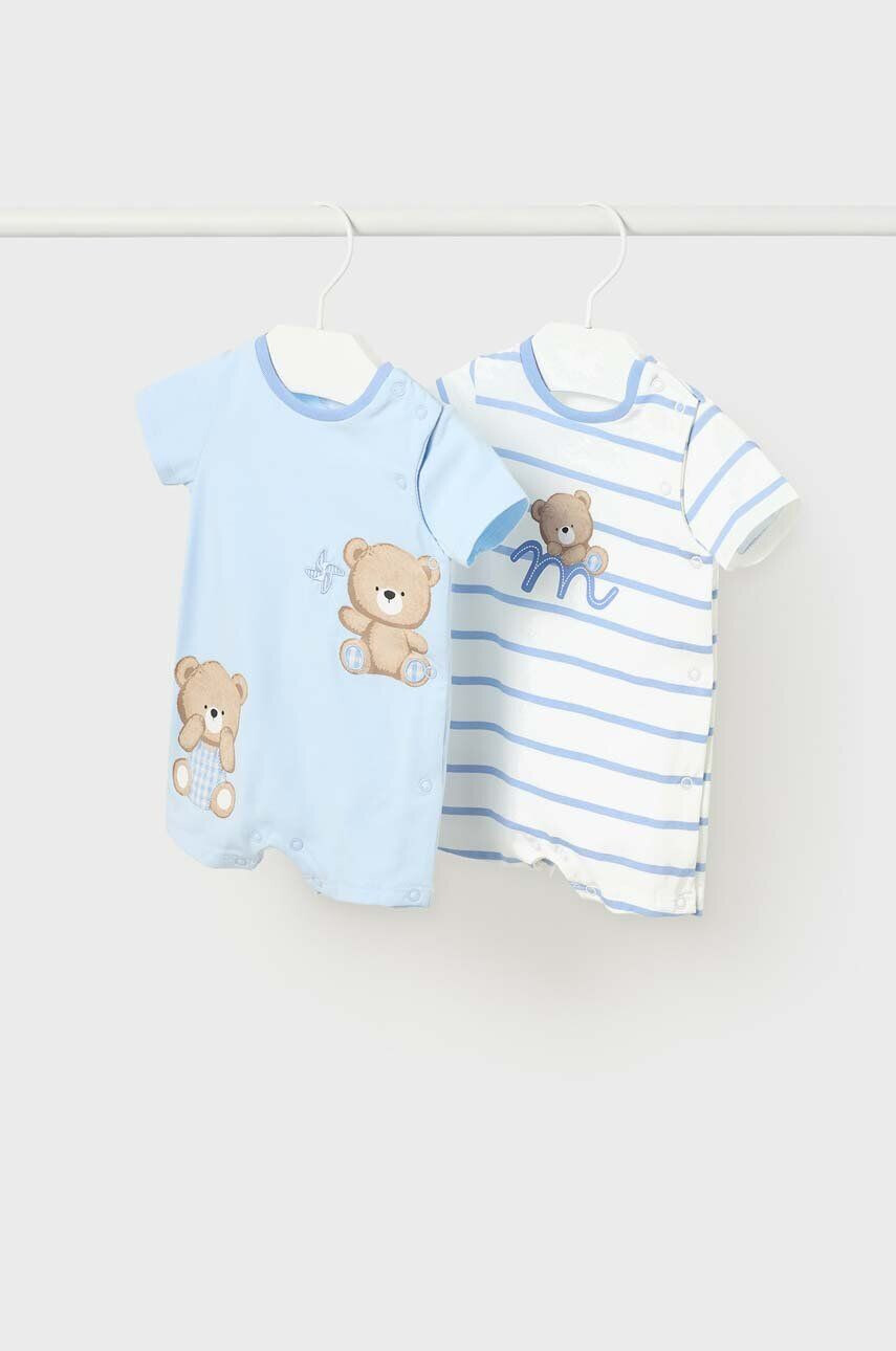 Mayoral Newborn Βρεφικά φορμάκια 2-pack - Pepit.gr