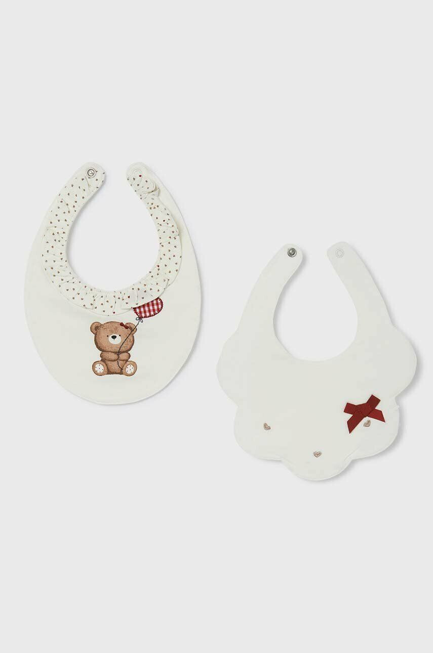 Mayoral Newborn Βρεφική σαλιάρα 2-pack - Pepit.gr