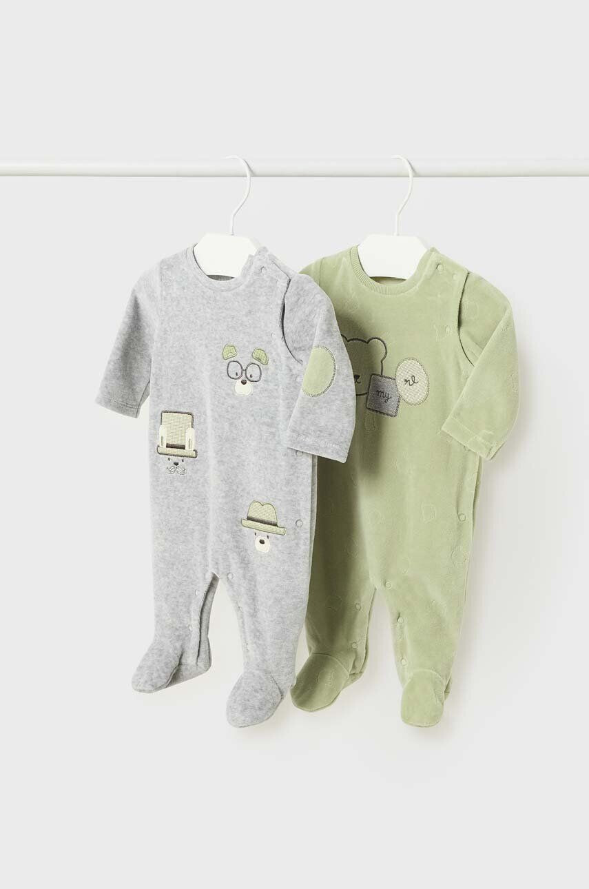 Mayoral Newborn Φόρμες με φουφούλα μωρού 2-pack - Pepit.gr