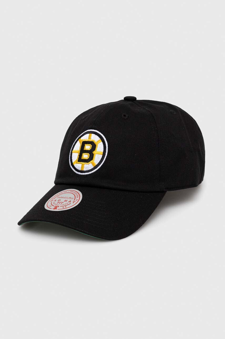 Mitchell&Ness Βαμβακερό καπέλο του μπέιζμπολ Boston Briuns - Pepit.gr