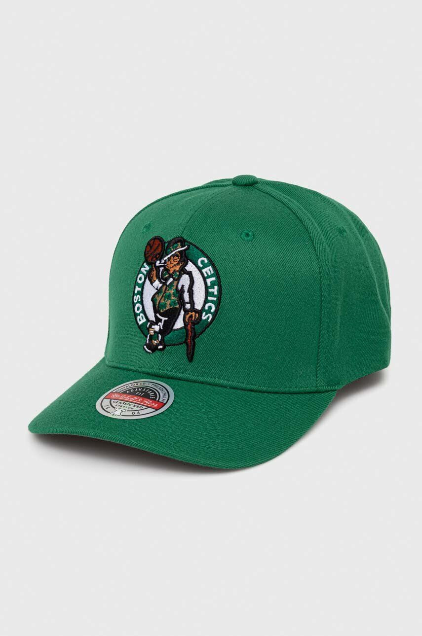 Mitchell&Ness Καπάκι με μείγμα μαλλί Boson Celtics - Pepit.gr