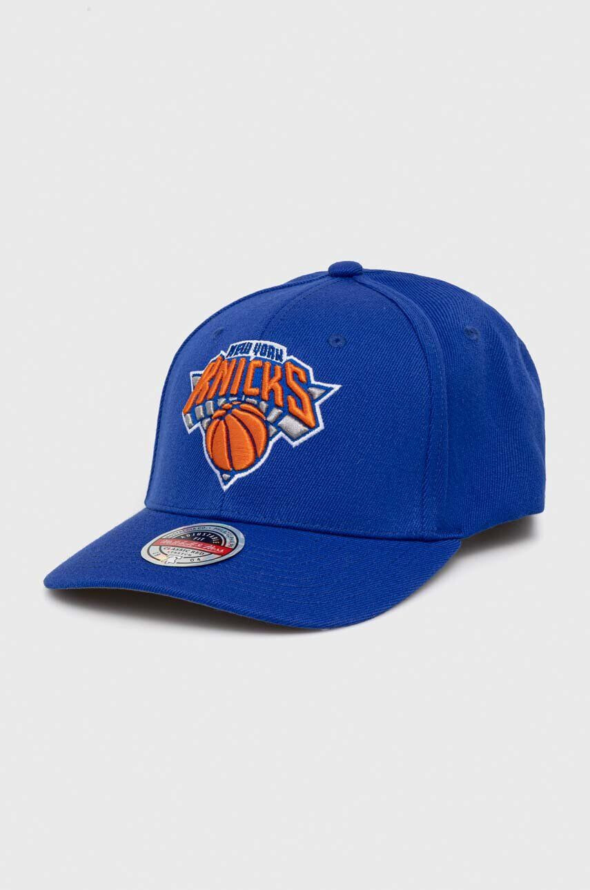 Mitchell&Ness Καπάκι με μείγμα μαλλί New York Knicks - Pepit.gr