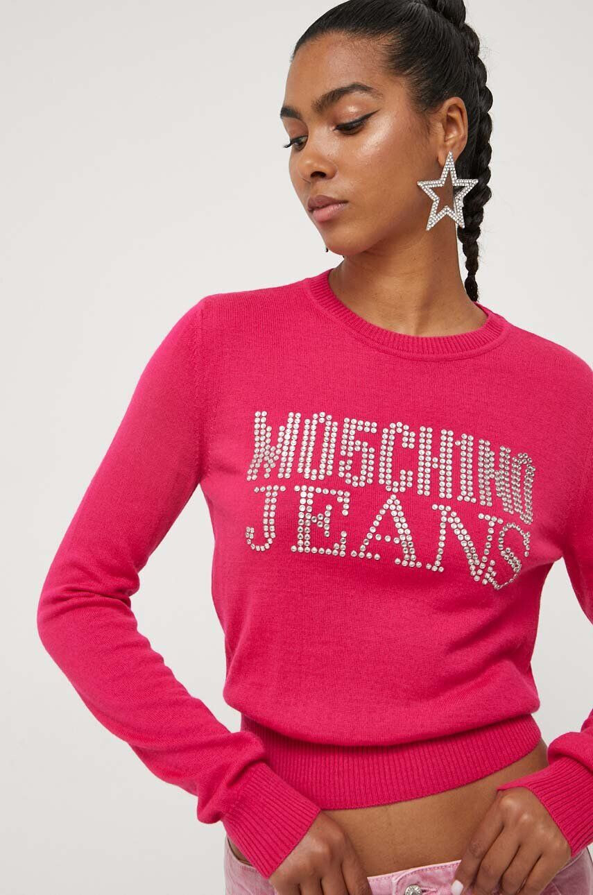 Moschino Jeans Μάλλινο πουλόβερ - Pepit.gr