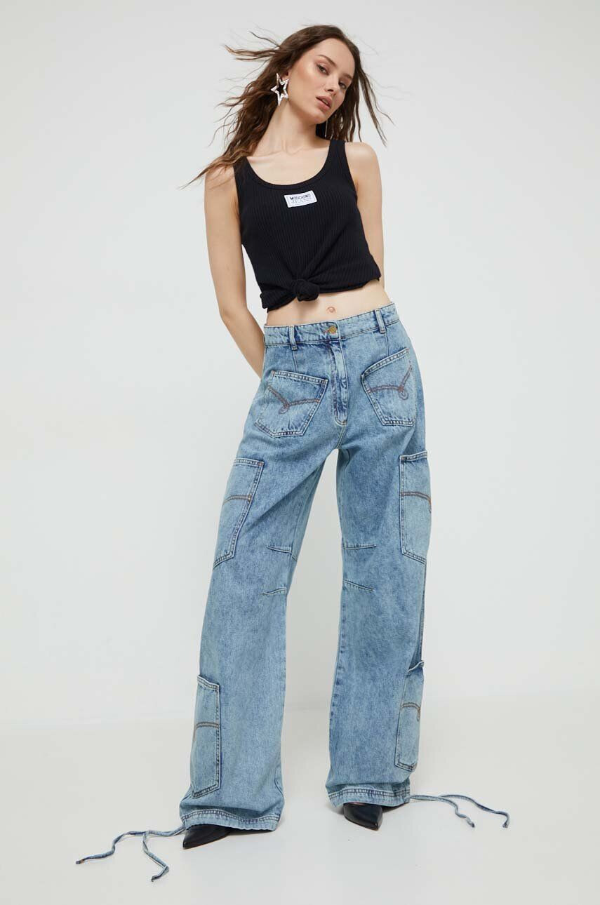 Moschino Jeans Τζιν παντελονι - Pepit.gr