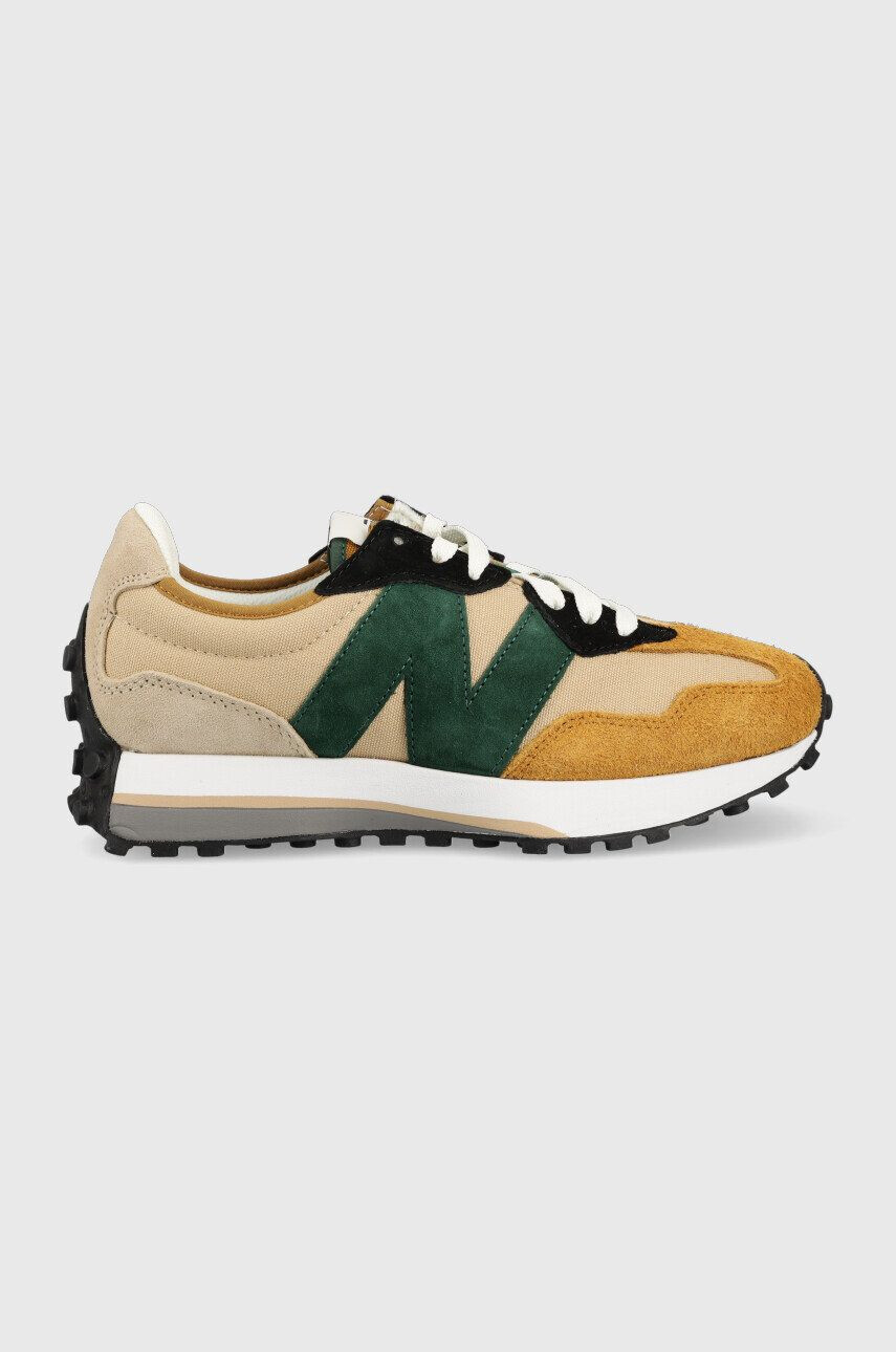 New Balance Αθλητικά MS327DB χρώμα: καφέ - Pepit.gr