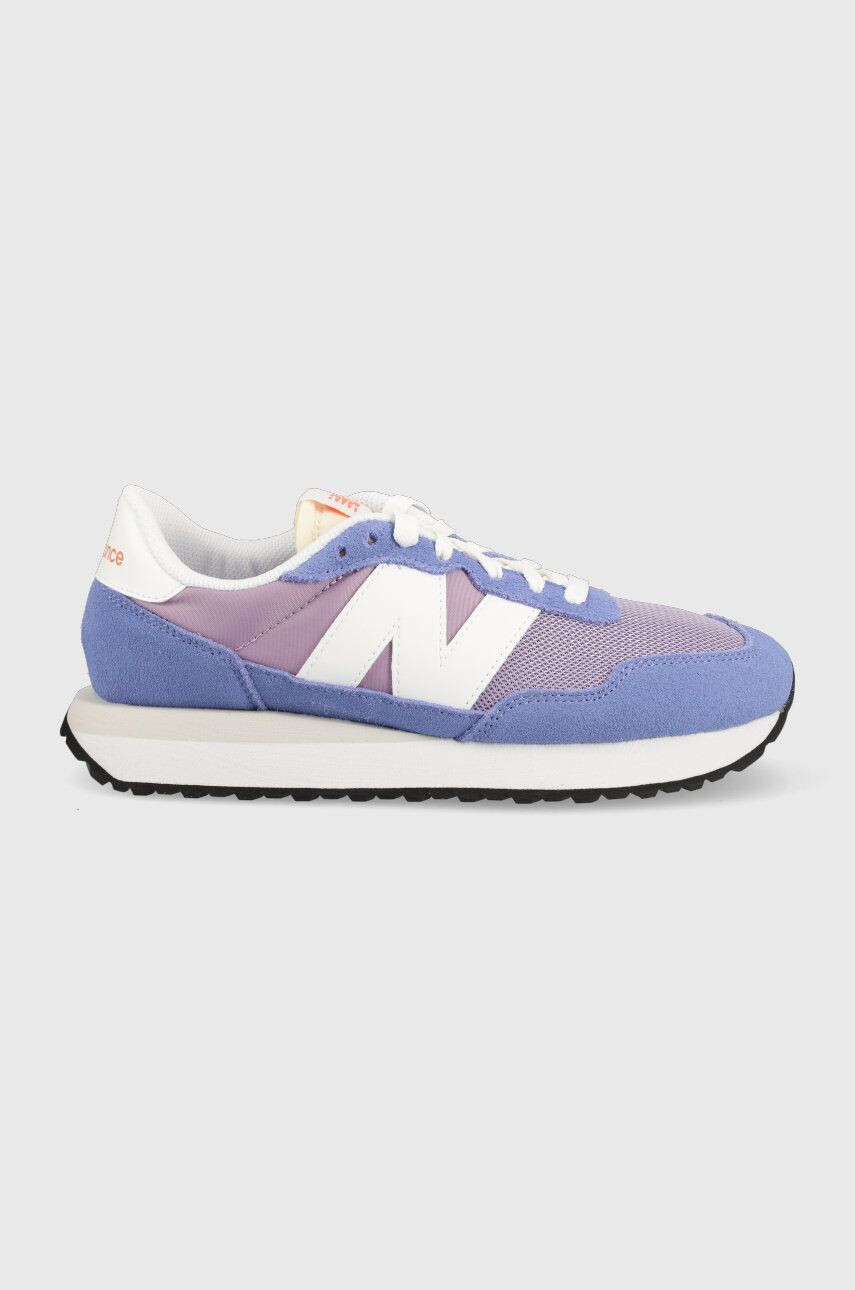 New Balance Αθλητικά Ws237fd χρώμα: μοβ - Pepit.gr