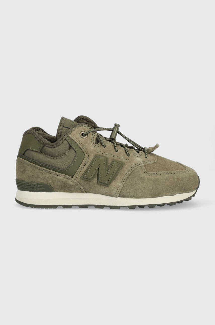 New Balance Παιδικές χειμερινές μπότες σουέτ GV574HG1 - Pepit.gr