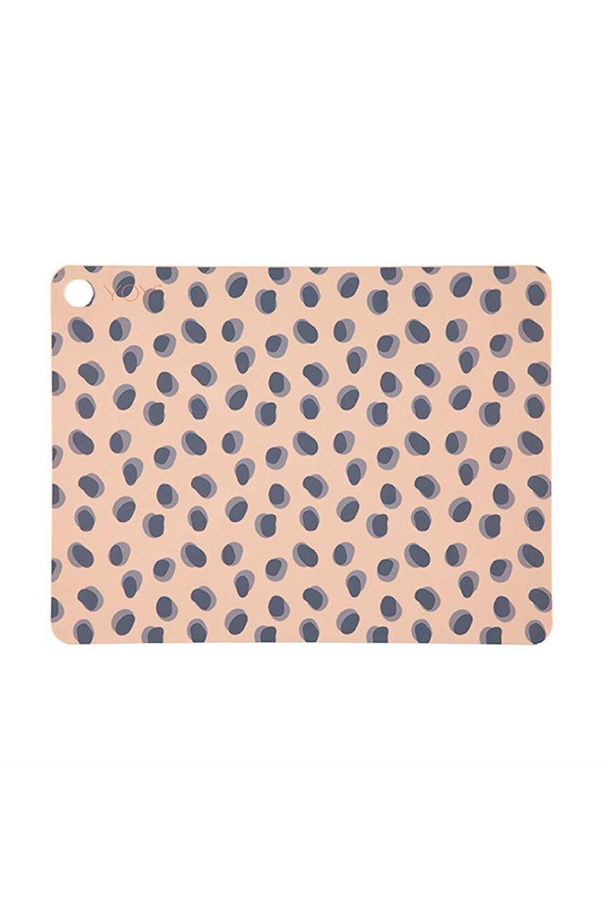 OYOY Ένα σετ σεντόνια Leopard Dots 2-pack - Pepit.gr