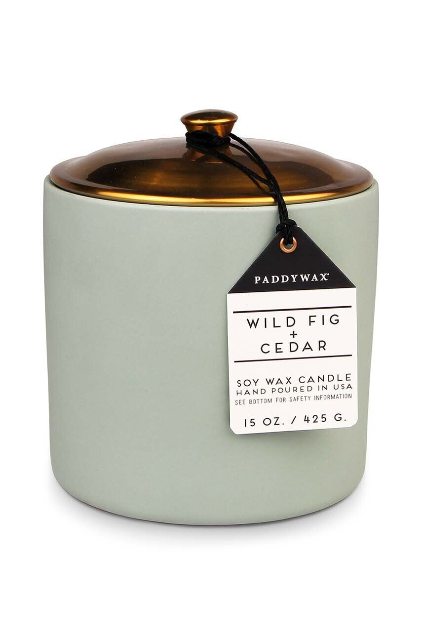 Paddywax Αρωματικό κερί σόγιας Wild Fig & Cedar 425 g - Pepit.gr